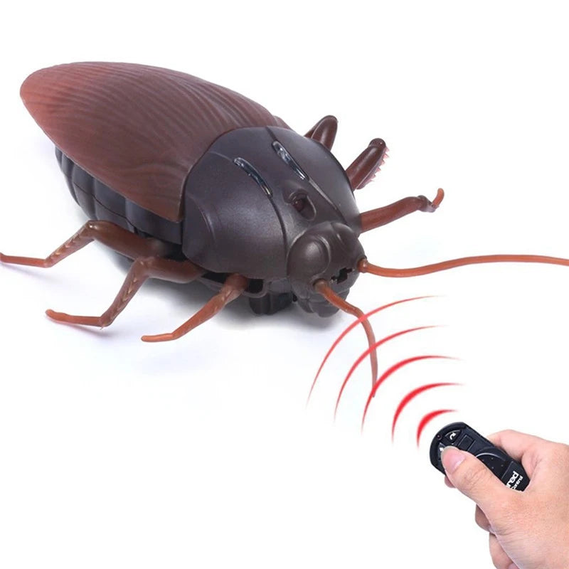 Infrared RC Spider and Cockroach Toy – Remote Control Prank Insects for Kids