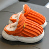 Kids Winter Plush Slippers - Non-Slip Warm Cotton Snow Boots for Toddlers & Kids Ages 1-10