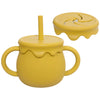 Silicone Baby Sippy Cup & Snack Container 8.5 fl oz (250 ml) Portable Drinkware for Babies & Toddlers