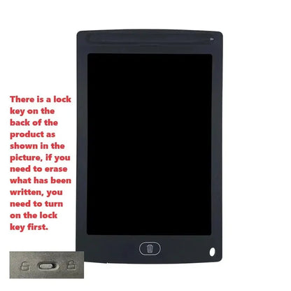 8.5'' LCD Writing Tablet – Reusable Kids Educational Drawing and Writing Board, Doodle Pad for Home, School, and Classroom Study
