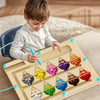 Children’s Magnetic Maze Walking Ball – Concentration and Logic Thinking Puzzle Toy for Ages 3-4, Early Education
