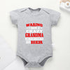 Summer Toddler Bodysuit – Funny Letter Print Baby Boy Outfit, Trendy & Comfy Cotton Infant Onesie