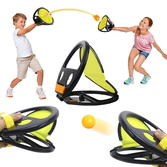 Catch Ball Game – Outdoor/Indoor Sensory Sport Toy for Hand-Eye Coordination, Parent-Child Interactive Training