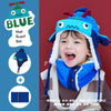 Kids Winter Dinosaur & Unicorn Style Hat, Scarf & Gloves Set – Warm Beanie Caps & Ski Suit for Boys & Girls Outdoor Riding Accessories