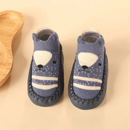 Baby Socks Shoes Infant Color Matching Cute Kids Boys Shoes Soft Soled Child Floor Sneaker Toddler Girls First Walkers