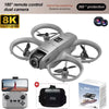 8K WIFI GPS RC Drone – Professional HD Aerial Photography with 180° Dual Camera