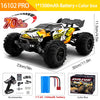 1:16 4WD RC Car with 70km/h Speed, LED Lights, and High-Speed Drift