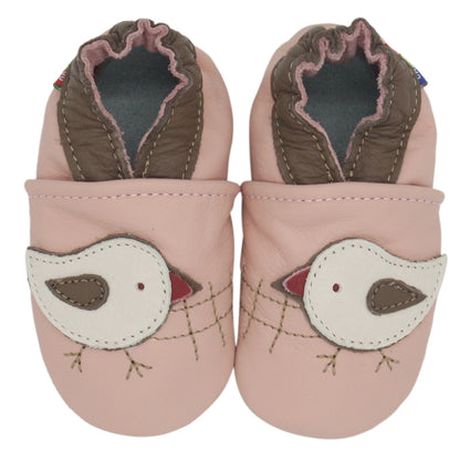 Carozoo Baby Shoes – Leather Children Slippers, Prewalker First Walking Shoes for Newborn Boys & Girls