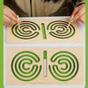 Wooden Left-Right Brain Puzzle Toy for Kids – Pen Trajectory Control Game for Hand-Eye Coordination & Focus Training