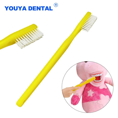 Dental Large Toothbrush for Dental Doll Toys, Tooth Cleaning, Orthodontic Braces Brush, Teaching Demo for Kids, Children Oral Care