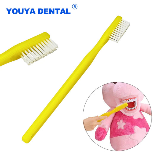 Dental Large Toothbrush for Dental Doll Toys, Tooth Cleaning, Orthodontic Braces Brush, Teaching Demo for Kids, Children Oral Care