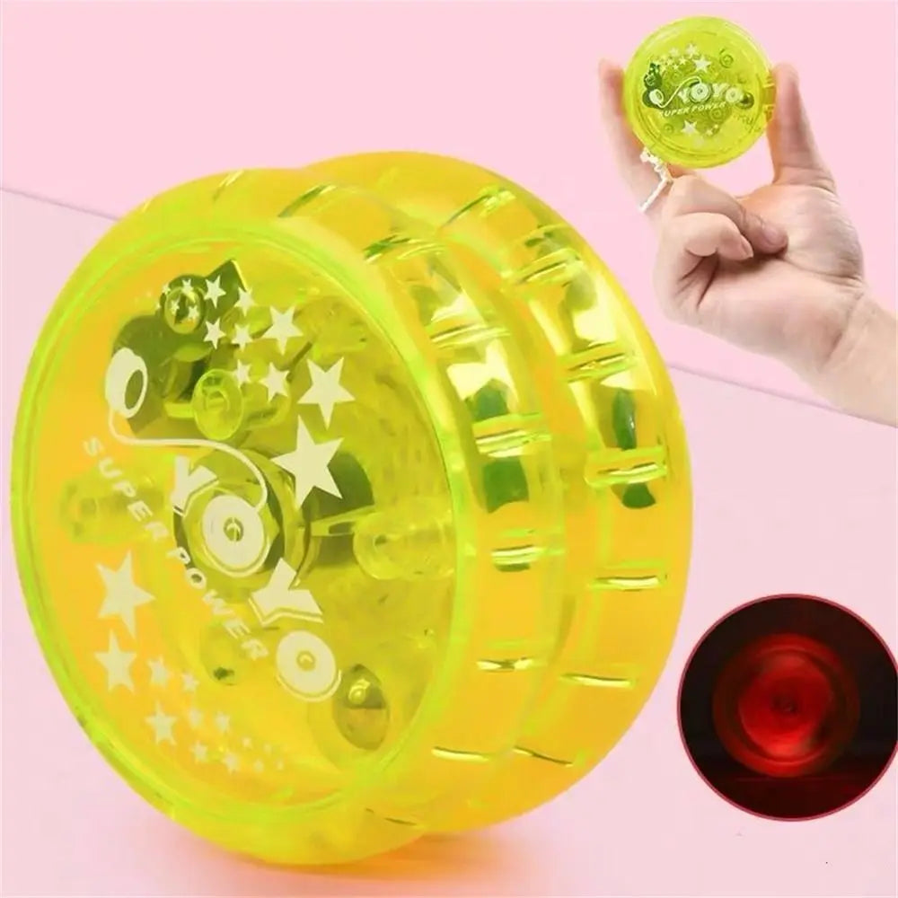 Luminous Yo-Yo Ball - Children Gift - Responsive LED Light Flashing Yo-Yo - High-Speed Professional Yo-Yo Toy - Classic Toy