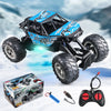 4-Way Remote Control Car with Lights and Anti-Slip Rubber Tires