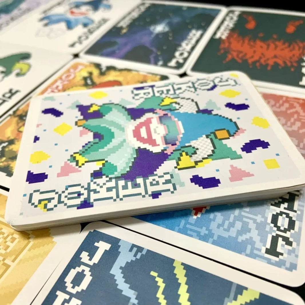 Classic Poker Card Set (Essential Party Game, Durable & Portable Playing Cards)