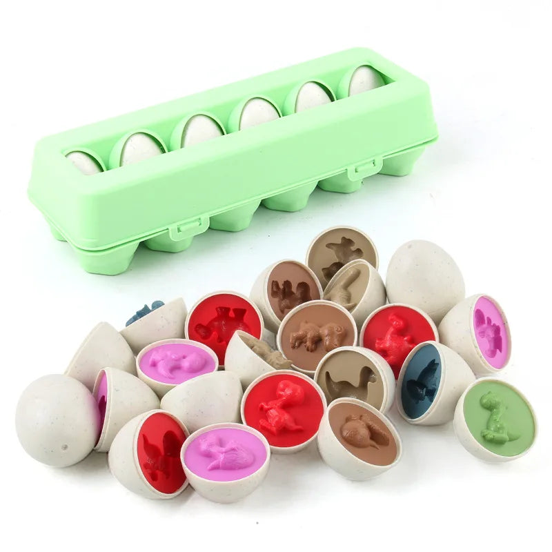 Baby Learning Smart Egg Toy – Montessori Shape Matching and Sorting Educational Toy for Kids Ages 2-4