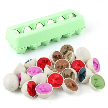 Baby Learning Smart Egg Toy – Montessori Shape Matching and Sorting Educational Toy for Kids Ages 2-4