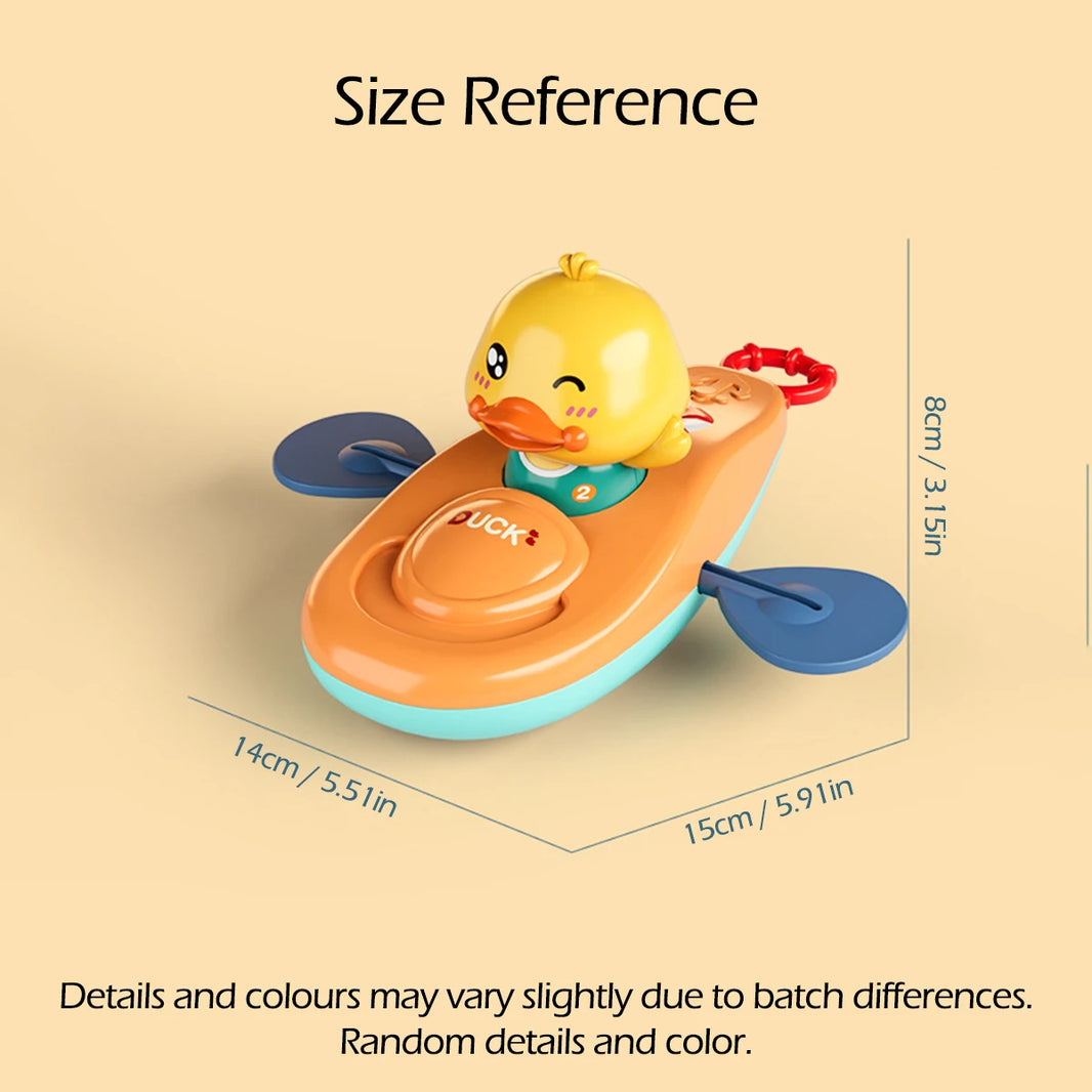 Baby Bath Toy Set – Cute Ducks, Piglets, and Cows Water Spraying Toys