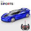 1/18 RC Car with LED Lights and 2.4G Remote Control High-Speed Drift