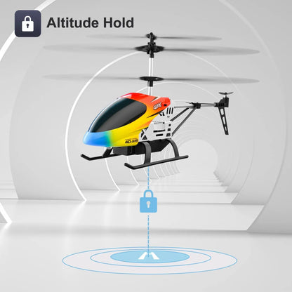 4DRC M5 RC Helicopter – 3.5 Channel Gyro Altitude Hold Indoor Flying Toy for Kids
