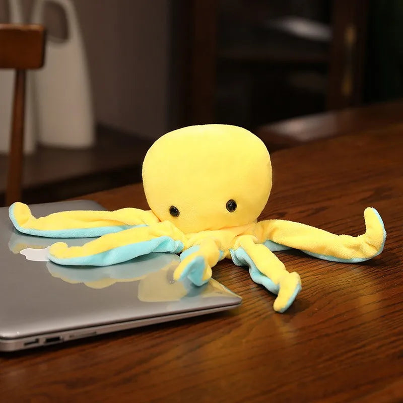 Stuffed Plush Hand and Finger Puppets, Octopus Penguin Clown Fish Educational Toy Gift