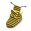 KIDSUN Newborn Winter Socks Shoes Anti-Slip Soft Cotton First Walkers Booties