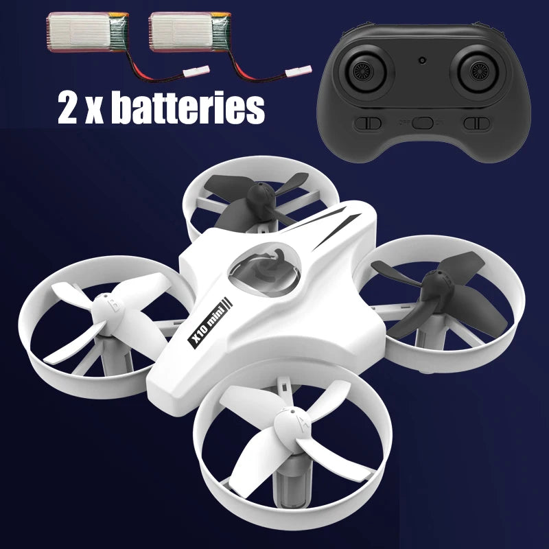 Mini RC Drone 4CH – 6-Axis Headless Mode Quadcopter with 360° Flip for Kids
