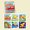 Wooden Six-Sided Animal Matching Puzzle Blocks Set – Montessori Early Learning Toy (Ages 3+)