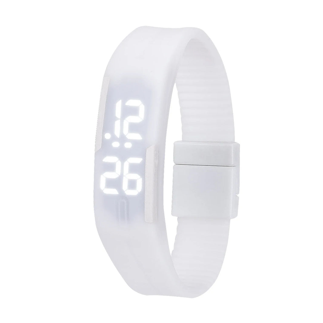 Sport Digital Children’s Watch with Silicone Strap LED Display for Kids Girls and Boys Wristwatch