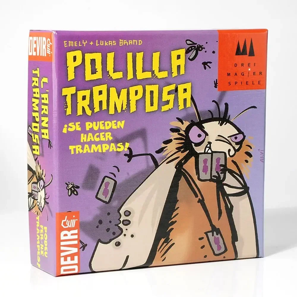 Mogel Motte Polilla Tramposa Card Game - Devir Game Moth Cheat, Royal Xiaoqiang Cheating Moth