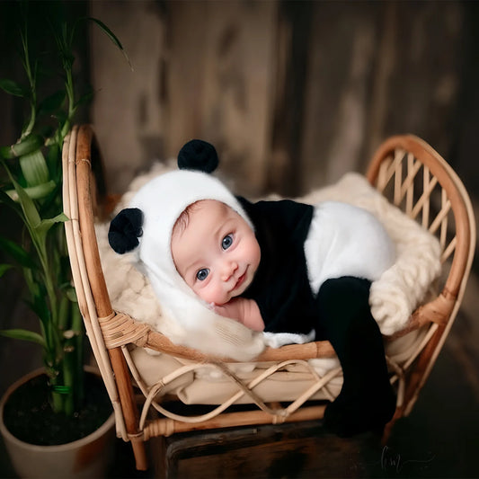 Newborn Photography Props Baby Male Costume Set, Girls Birth Clothes, Infant Shooting Outfit for 0 Months Session