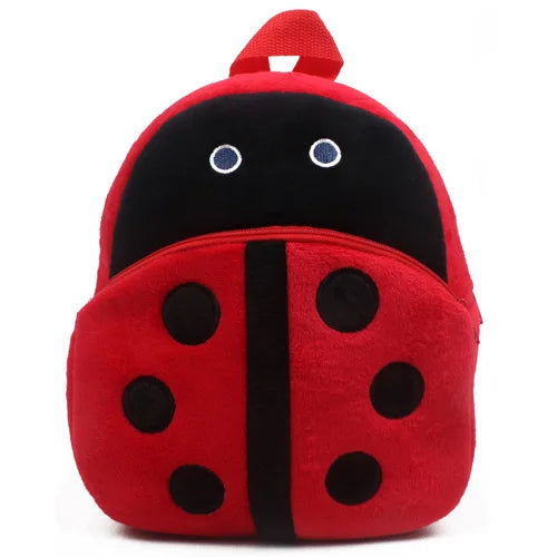Fashion 3D Cartoon Print Children School Bags – Plush Kids Backpack for Boys & Girls, Mini Book Bag for Kindergarten - Kidzy Market