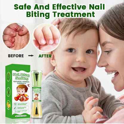 Nail Biting Prevention – Bitter Stop Nail Biting, Natural Thumb Sucking Prevention for Adults & Children, Safe Nail Care with Bitter Taste