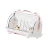 Baby Bottle Drying Rack with Cover – Simple Baby Dinnerware & Tableware Organizer