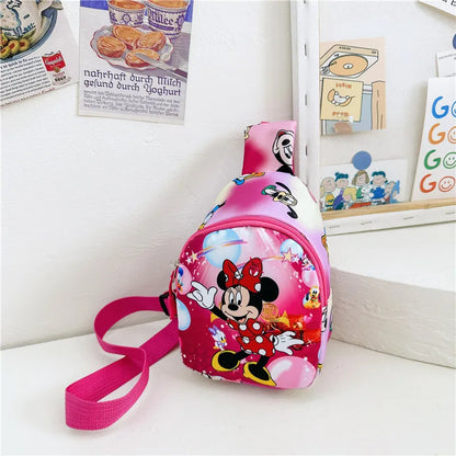 Children’s Fashion Shoulder Bag - Mickey Minnie Daisy Kids Chest Bag for Boys and Girls, Kindergarten Backpack - Kidzy Market