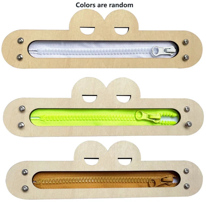 DIY Busy Board Accessories – Montessori Teaching Aids for Baby Early Education, Learning Skill Toy Parts and Wooden Board Games