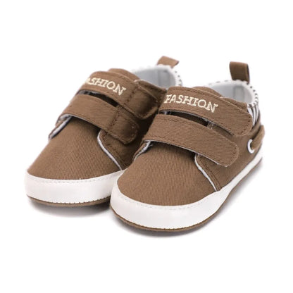 Meckior Baby Boy Sneakers Newborn Striped Soft Sole Casual Baby Shoes First Walker Toddler Crib Moccasins