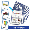 Montessori English Words Learning Flashcards – Early Educational Cards for Kids and Classroom Use
