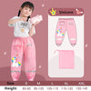 Waterproof Girls BWaterproof Toddler Rain Pants Windproof Mud Trousers Cartoon Dinosaur Unicorn