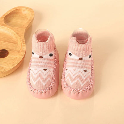 Baby Socks Shoes Infant Color Matching Cute Kids Boys Doll Soft Soled Child Floor Sneakers Toddler Girls First Walkers