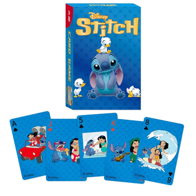 Disney Stitch & Lotso Playing Cards - Poker Deck for Indoor Family Entertainment and Board Games
