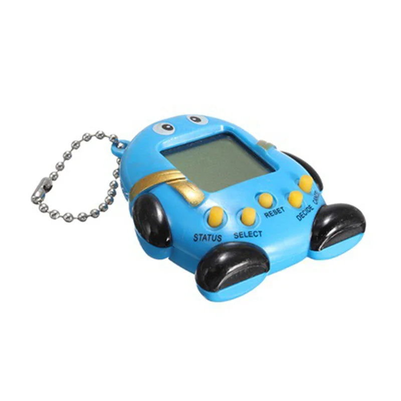 Creative Penguin-Shaped Electronic Pet Game with 168 Pets in 1, Virtual Tamagotchi Toy, Fun Electronic Gift for Kids