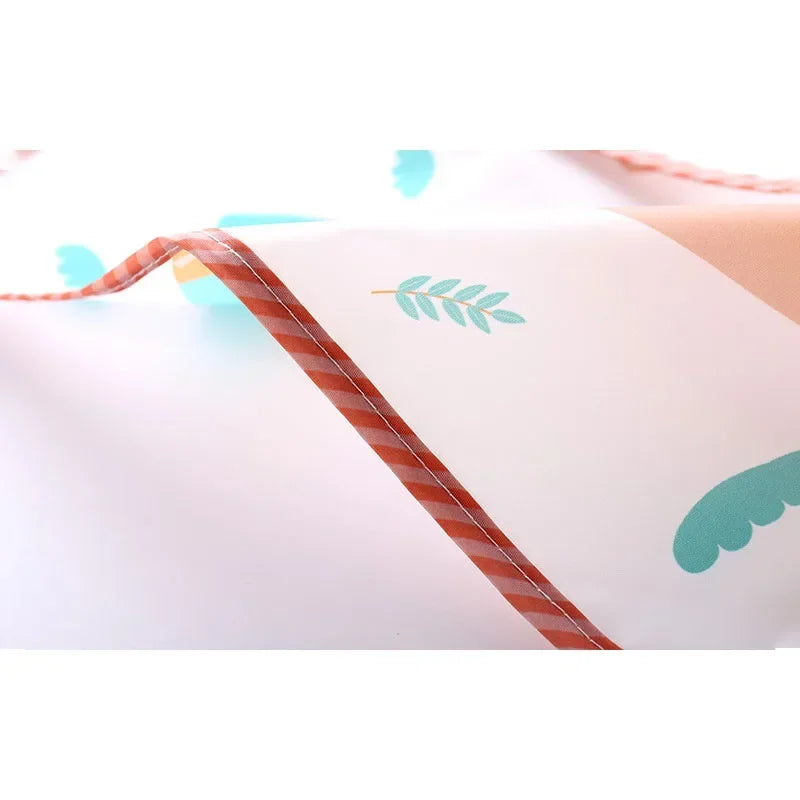Baby Boys & Girls Burp Cloth Bandana Bibs – Long Sleeve Scarf, Waterproof Toddler Art Smock, Feeding Bib Apron with Pocket for 1-3 Year Olds - Kidzy Market