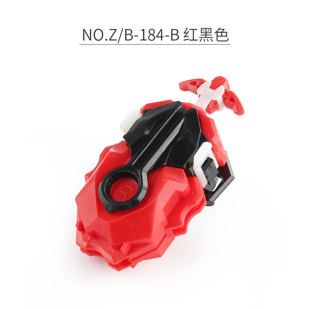 Z B-184 8-Color Metal Tube Custom LR Spinning Tops Launcher – Toy Set for Kids