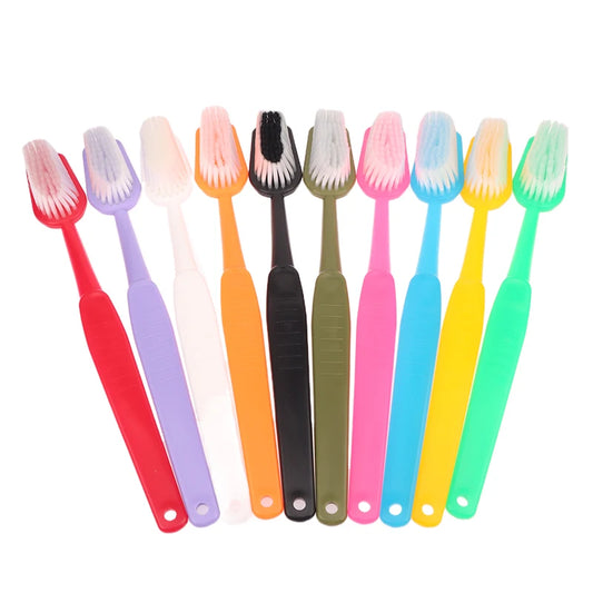 Colorful Super Long Toothbrush, Oversized Bath Brush, Oral Care Deep Cleaning Dentistry Brushing Teeth Teaching Tool