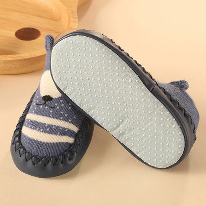 Baby Socks Shoes Infant Color Matching Cute Kids Boys Doll Soft Soled Child Floor Sneakers Toddler Girls First Walkers