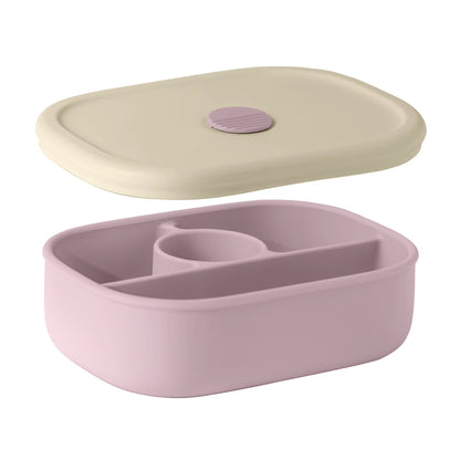 New Silicone Lunch Box for Babies & Kids - Portable BPA-Free Bento Box for Baby Food Storage