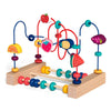 Montessori Wooden Bead Maze and Abacus – Early Math Toy for Toddlers Ages 1–3