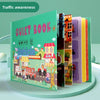 Quiet Book Magic Sticker Montessori Activity Book for Babies & Toddlers Early Learning Cognitive Toy