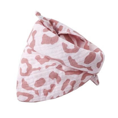 Baby Bandana Bibs | Muslin Drooling Bib for Infants 0-1 Year | High Absorbent Teething & Soothe Towel | Stylish Floral Design - Kidzy Market