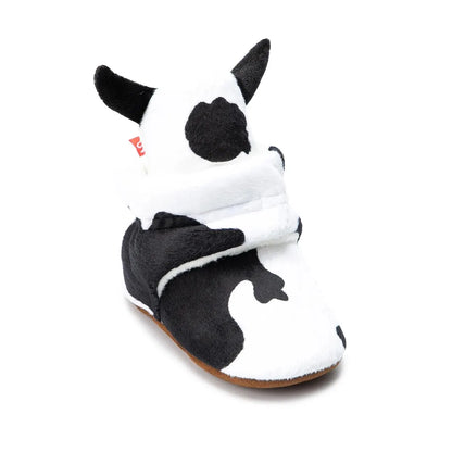 Meckior Newborn Baby Boy & Girl Soft Fleece Booties – Winter Ankle Crib Slippers, Toddler First Walkers